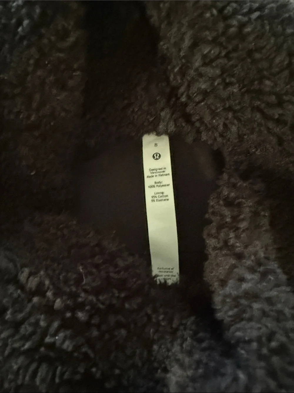 lululemon athletica plush sherpa